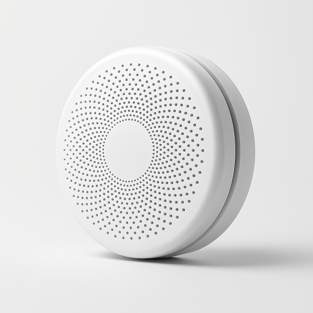 Détecteur Fumée & Monoxyde de Carbone Connecté WIFI Tuya | Alarme intelligente 2-en-1