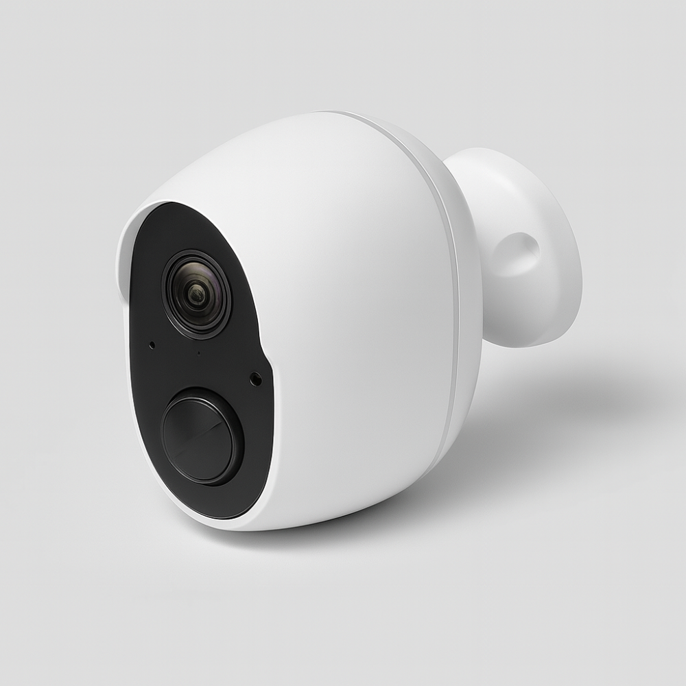 Caméra détecteur de mouvement extérieur WiFi Full HD 3MP Tuya