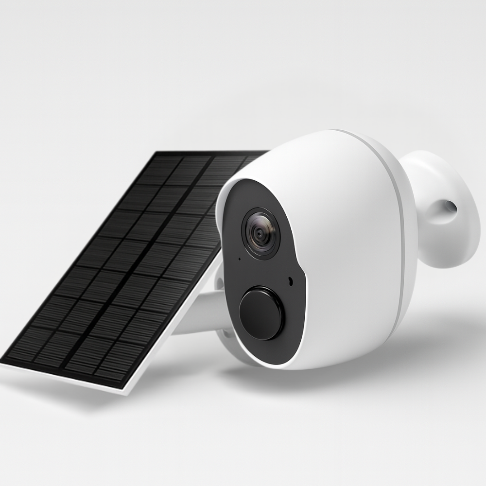 Caméra détecteur de mouvement extérieur WiFi Full HD 3MP Tuya