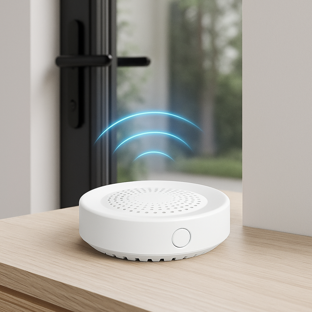 Alarme Intérieure Connectée WiFi/Zigbee – Sirène 100 dB Tuya