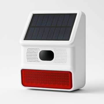 Alarme Extérieur Solaire WIFI 120db Tuya | Détecteur PIR, Étanche