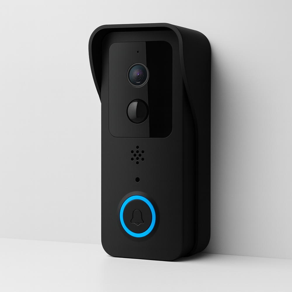 Sonnette vidéo sans fil 1080P Tuya – Visiophone WiFi connecté avec caméra Full HD