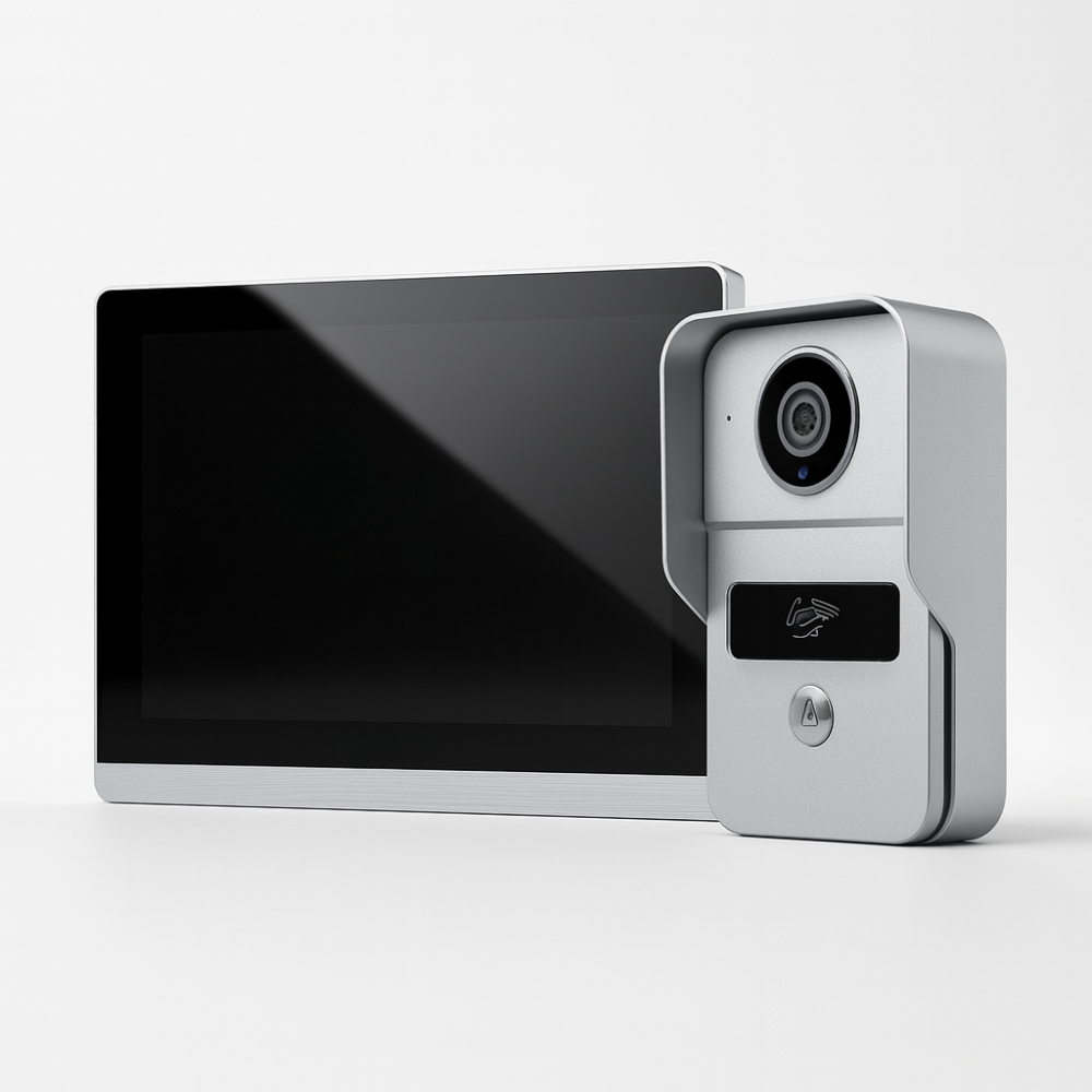 Interphone Vidéo Connectée WiFi Tuya avec Écran Tactile 10 Pouces