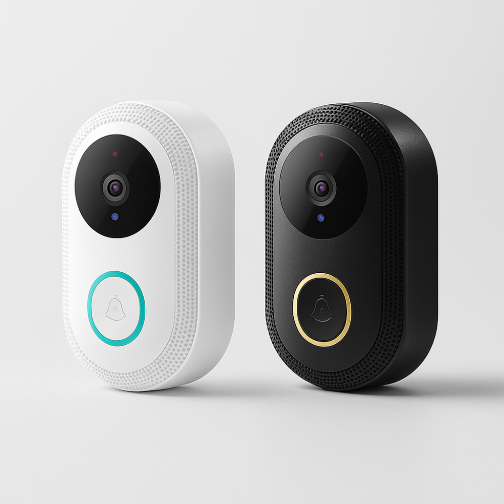 Sonnette Connecté Sans Fil WIFI Tuya  avec Caméra Full HD & Vision Nocturne