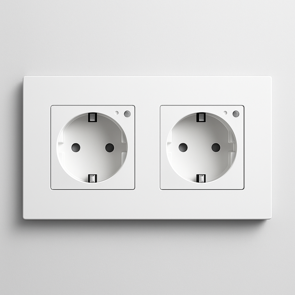 Prise Murale Connectée WiFi/Zigbee avec Port USB & USB-C | Tuya, Alexa & Google Home