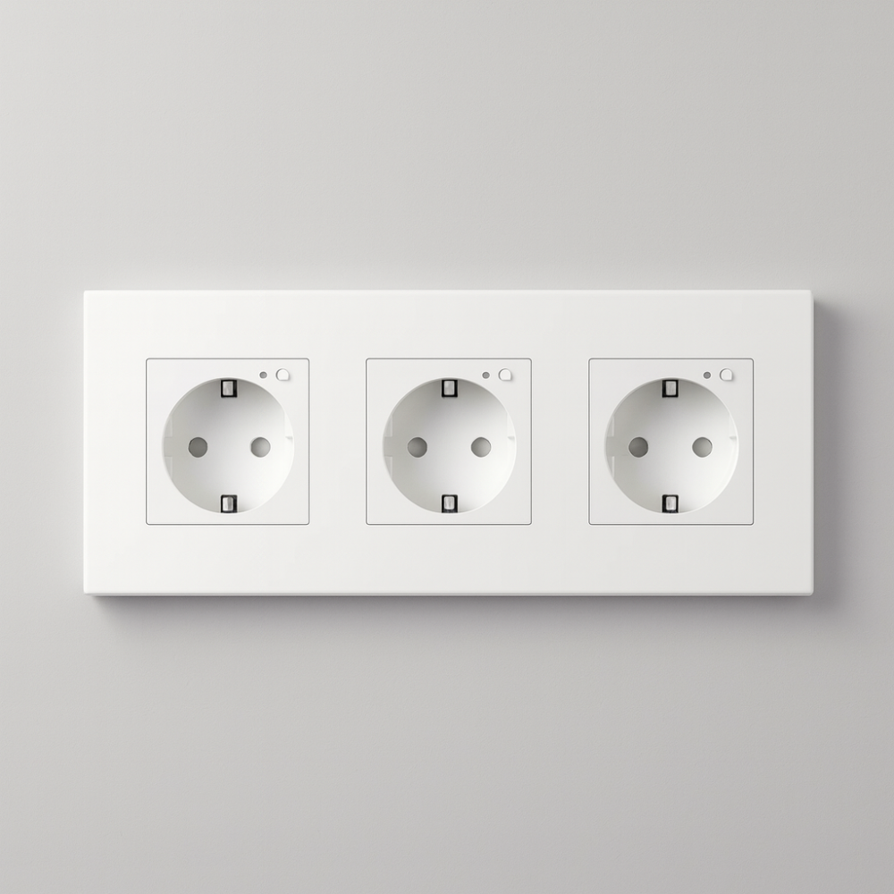 Prise Murale Connectée WiFi/Zigbee avec Port USB & USB-C | Tuya, Alexa & Google Home