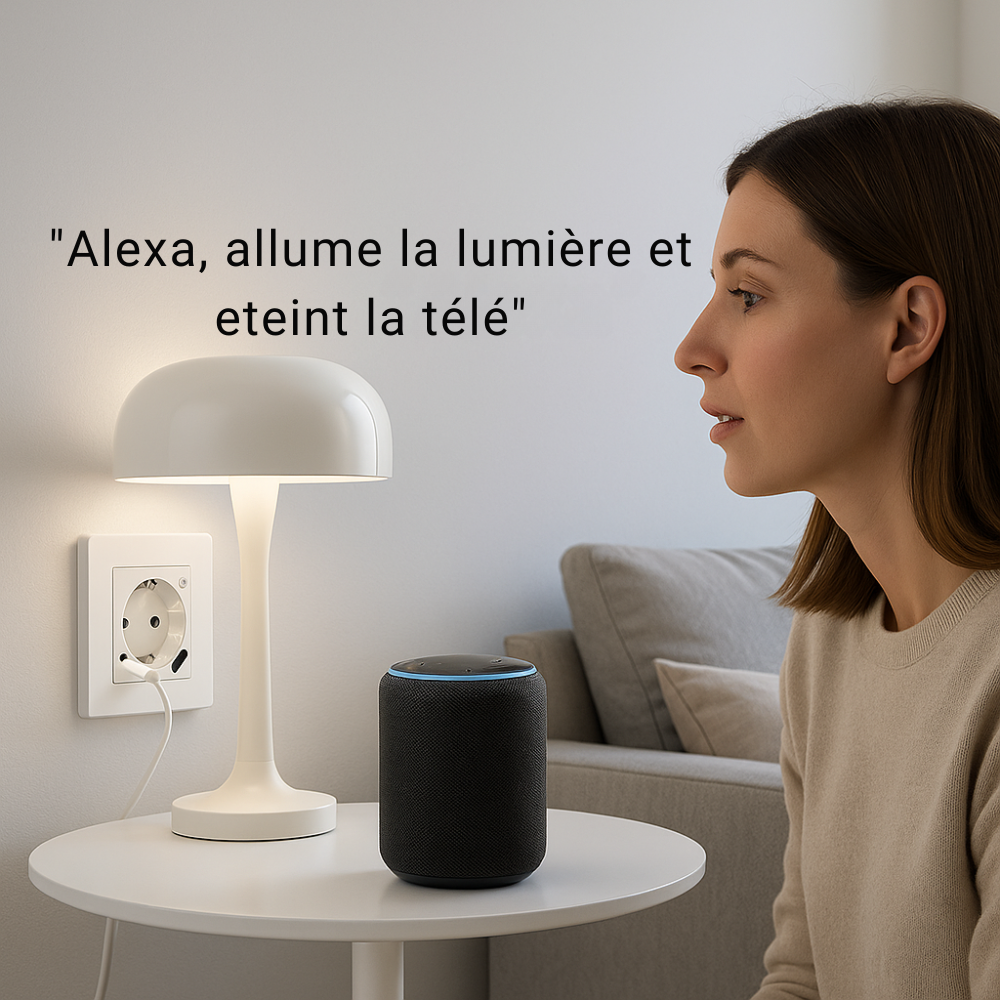 🔊 Contrôle vocal intelligent