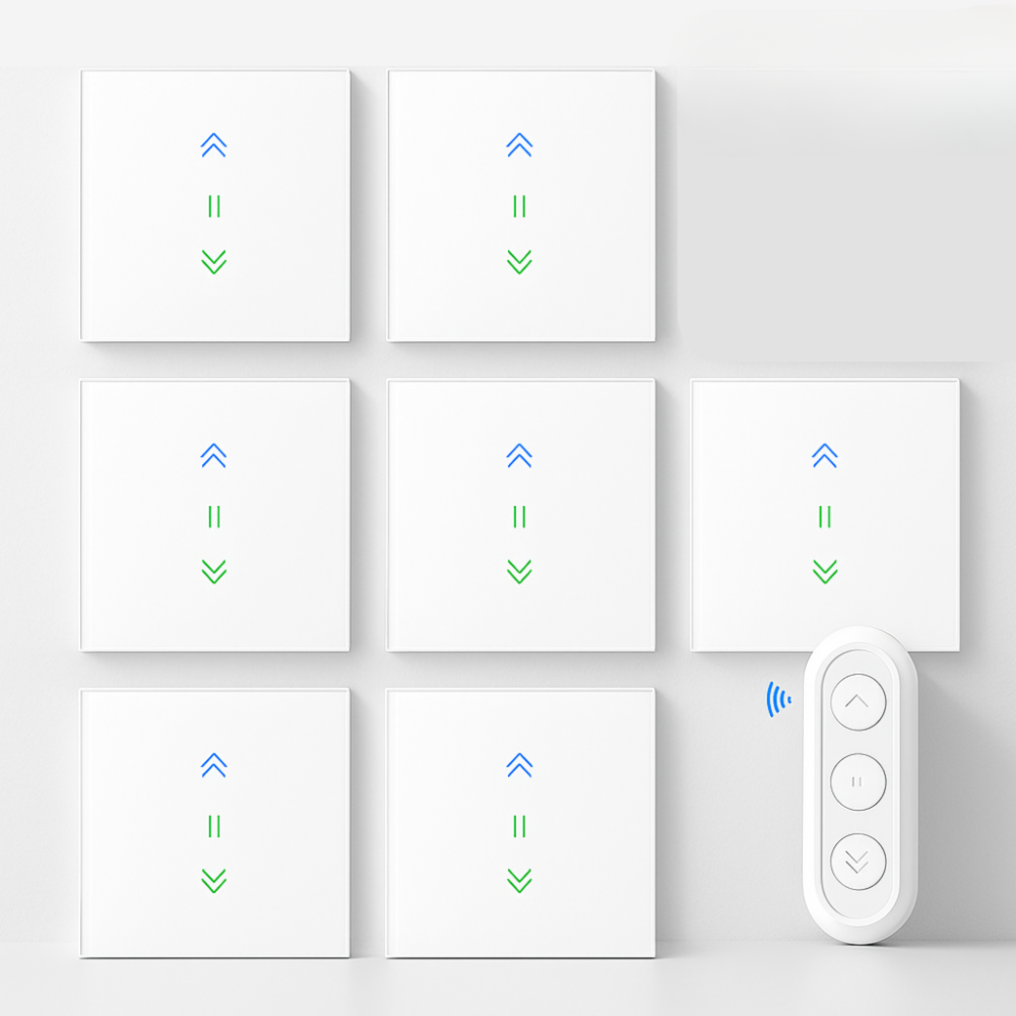 Interrupteur Volet Roulant Connecté WIFI Tuya avec Télécommande - Alexa/Google Home