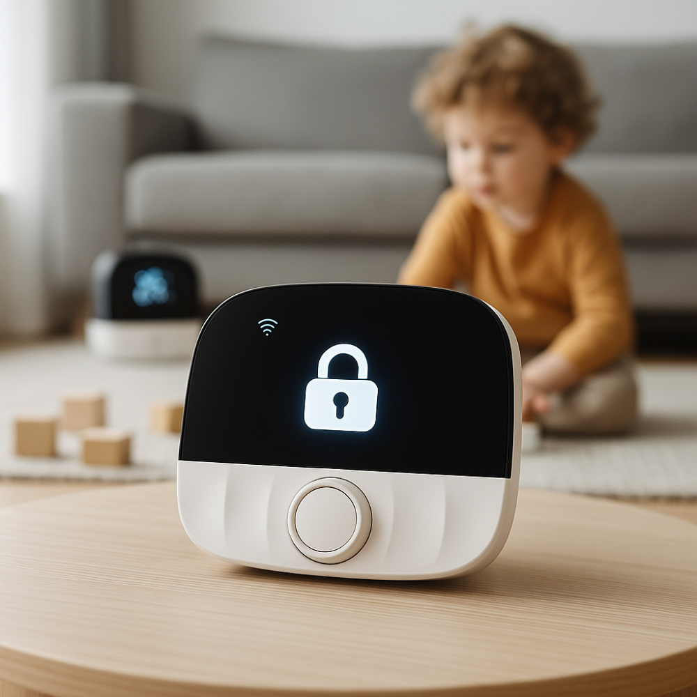 Thermostat Connecté Sans Fil - Contrôle Intelligent & Portable avec Récepteur RF 433 MHz