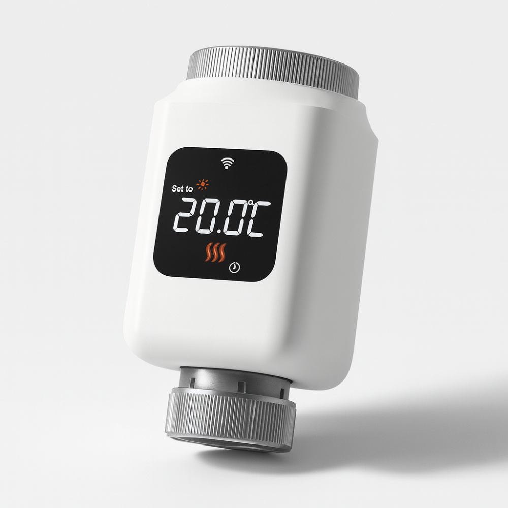 Tête thermostatique connectée WiFi/ZigBee Tuya