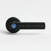 Serrure connectée biométrique 5 en 1 Tuya | Empreinte, Code, Carte RFID, Application & Clé