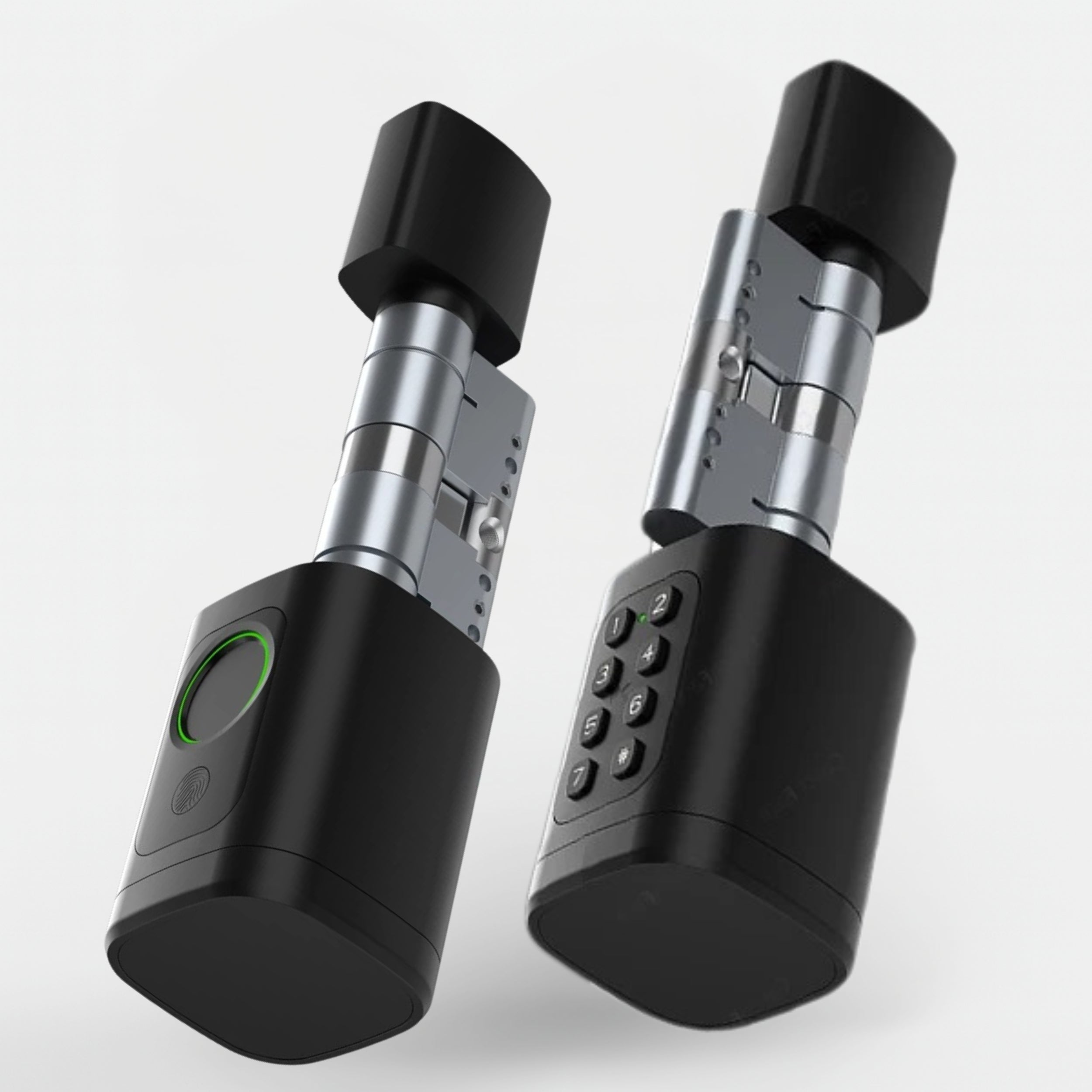 Serrure intelligente biométrique Tuya étanche IP65 | Poignée de porte connectée Bluetooth & WiFi