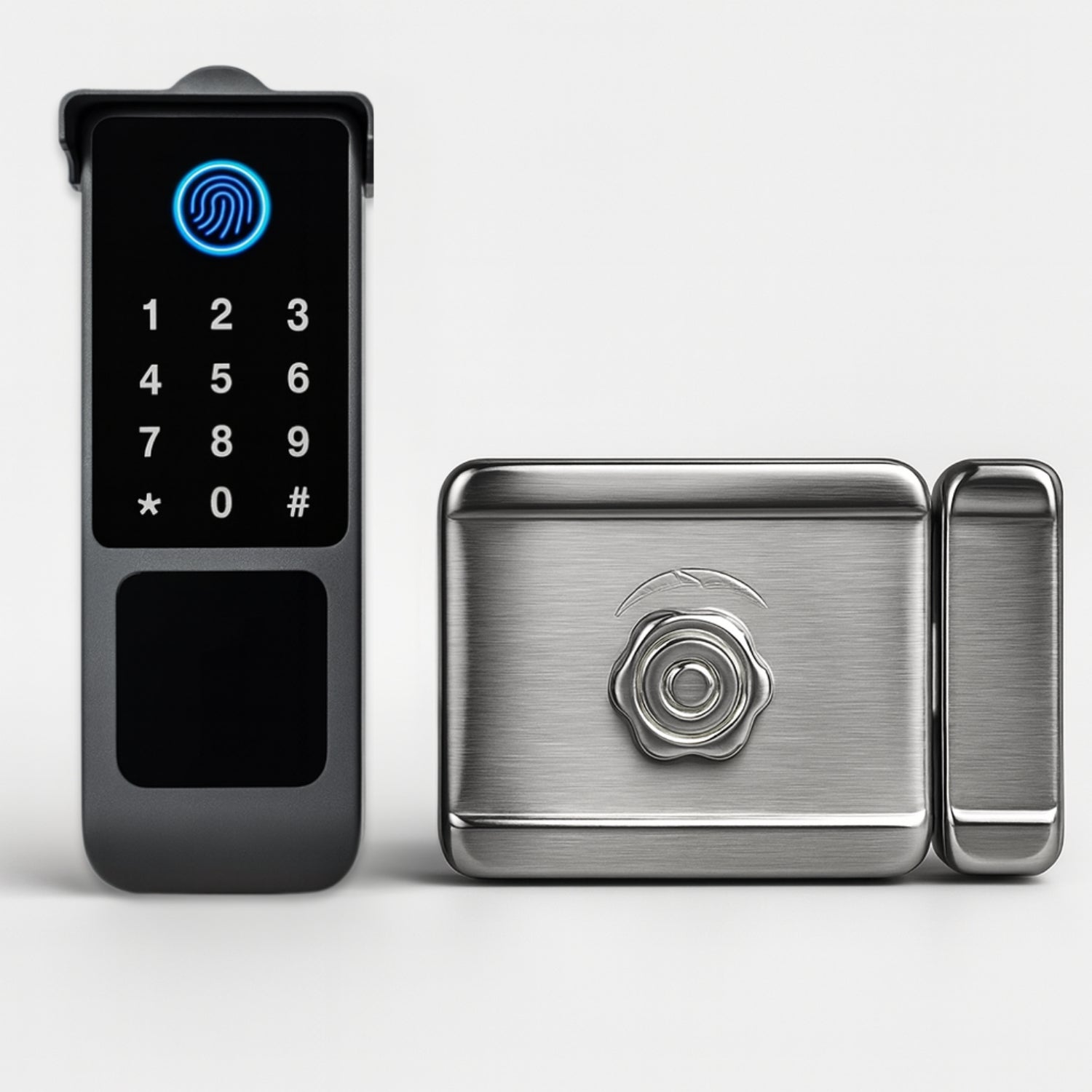 Serrure connectée extérieure étanche IP66 | Empreinte, Code, Carte, Application & Clé