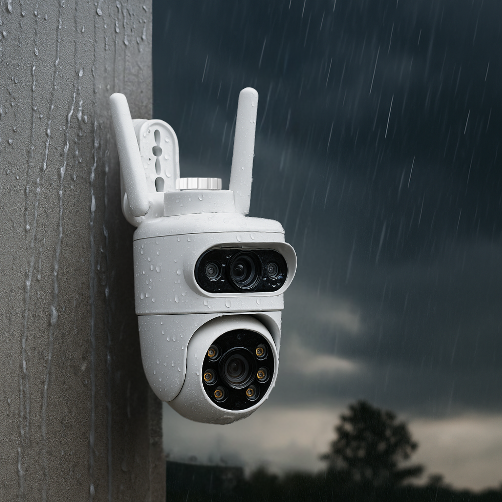 Caméra extérieur PTZ WiFi 4K Double Objectif (8MP) Tuya