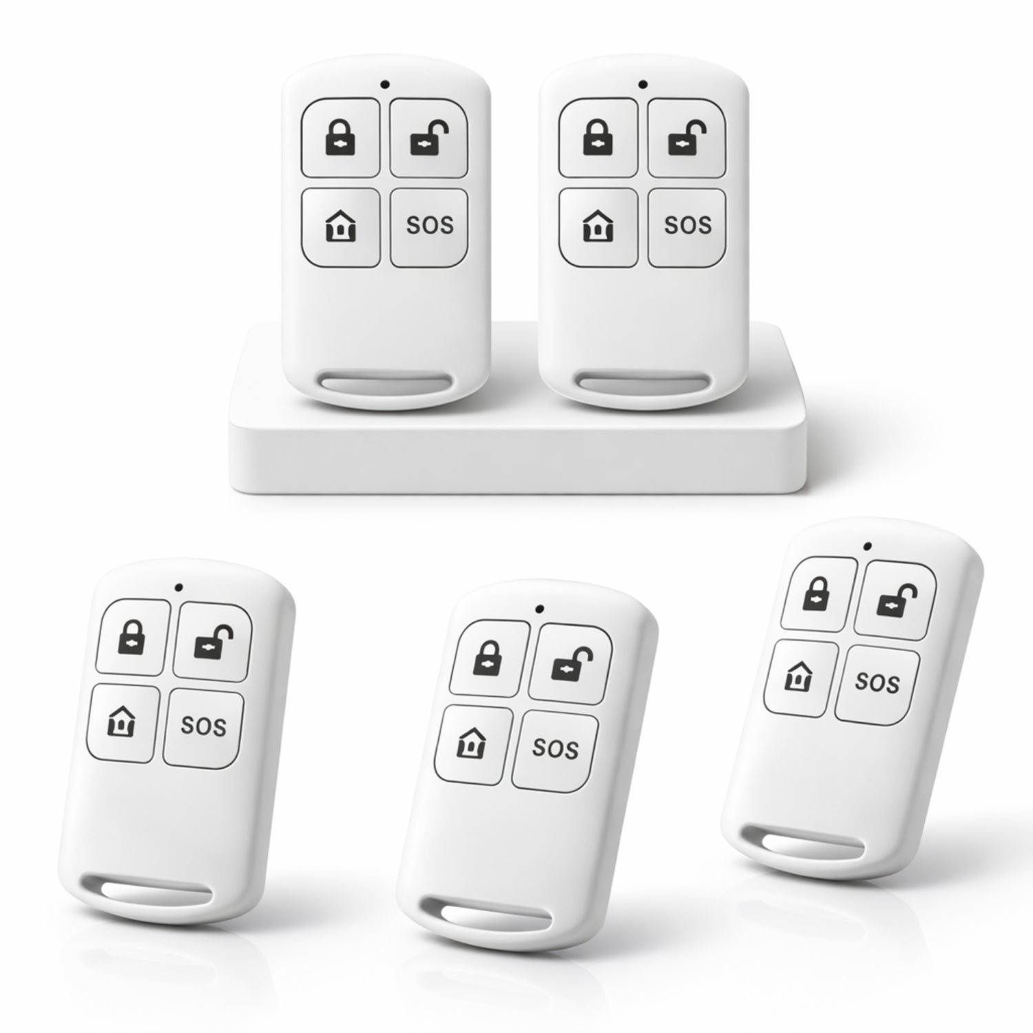 Télécommande Sans Fil 433 MHz EV1527 Compatible Kits d’Alarmes Maison Homegard