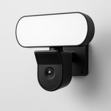 Projecteur LED avec Caméra Connectée WiFi Tuya – Détecteur de Mouvement, Vision Nocturne & Commande Vocale Alexa/Google