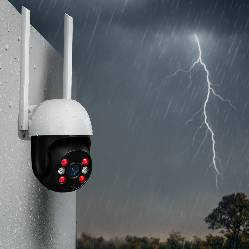 Caméra Extérieur WiFi PTZ 4K Tuya avec Détection IA (8MP)