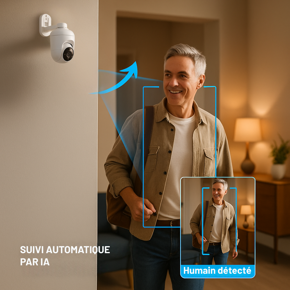 Suivi automatique avec IA