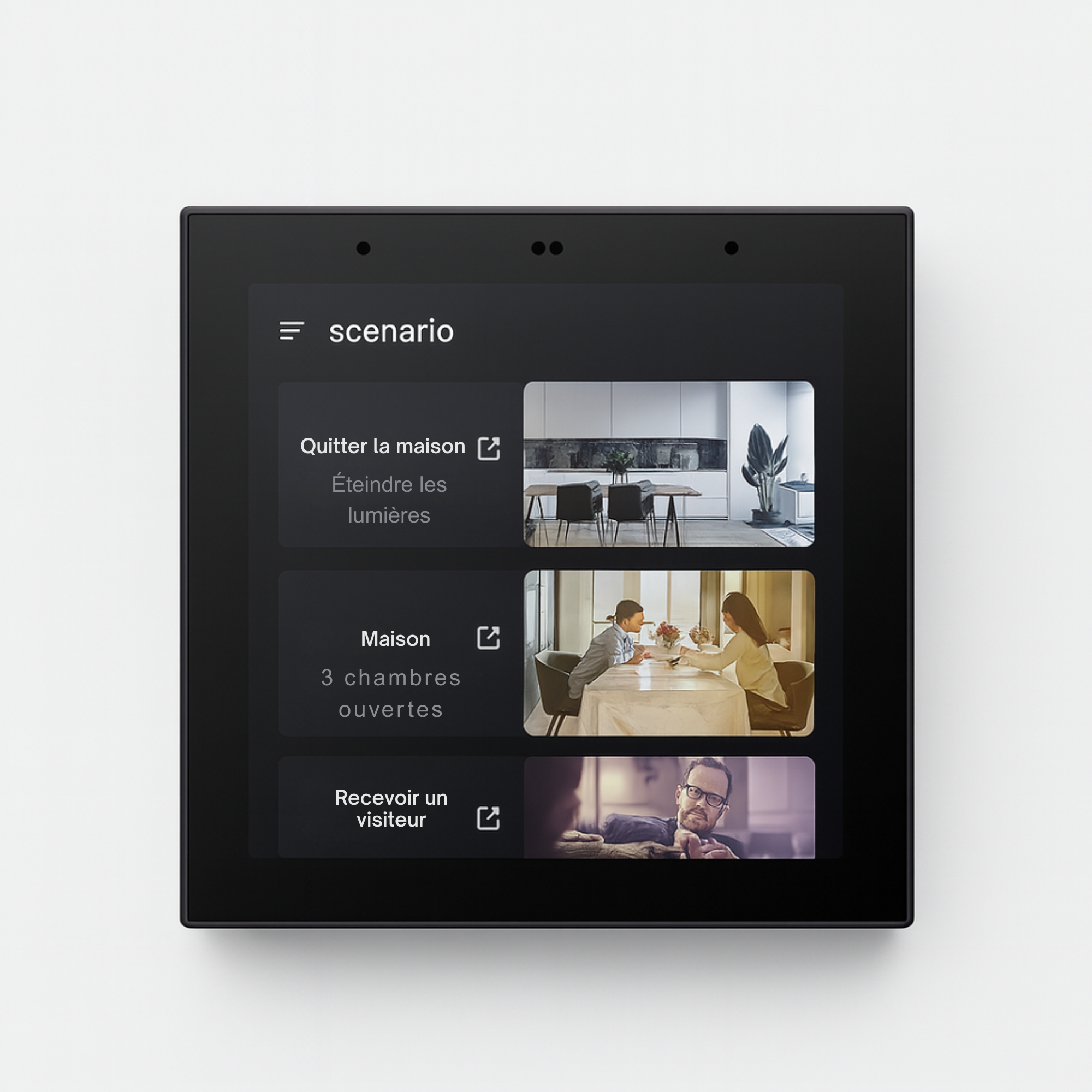 Écran de contrôle tactile mural domotique Zigbee Tuya – Passerelle Centrale Intelligente