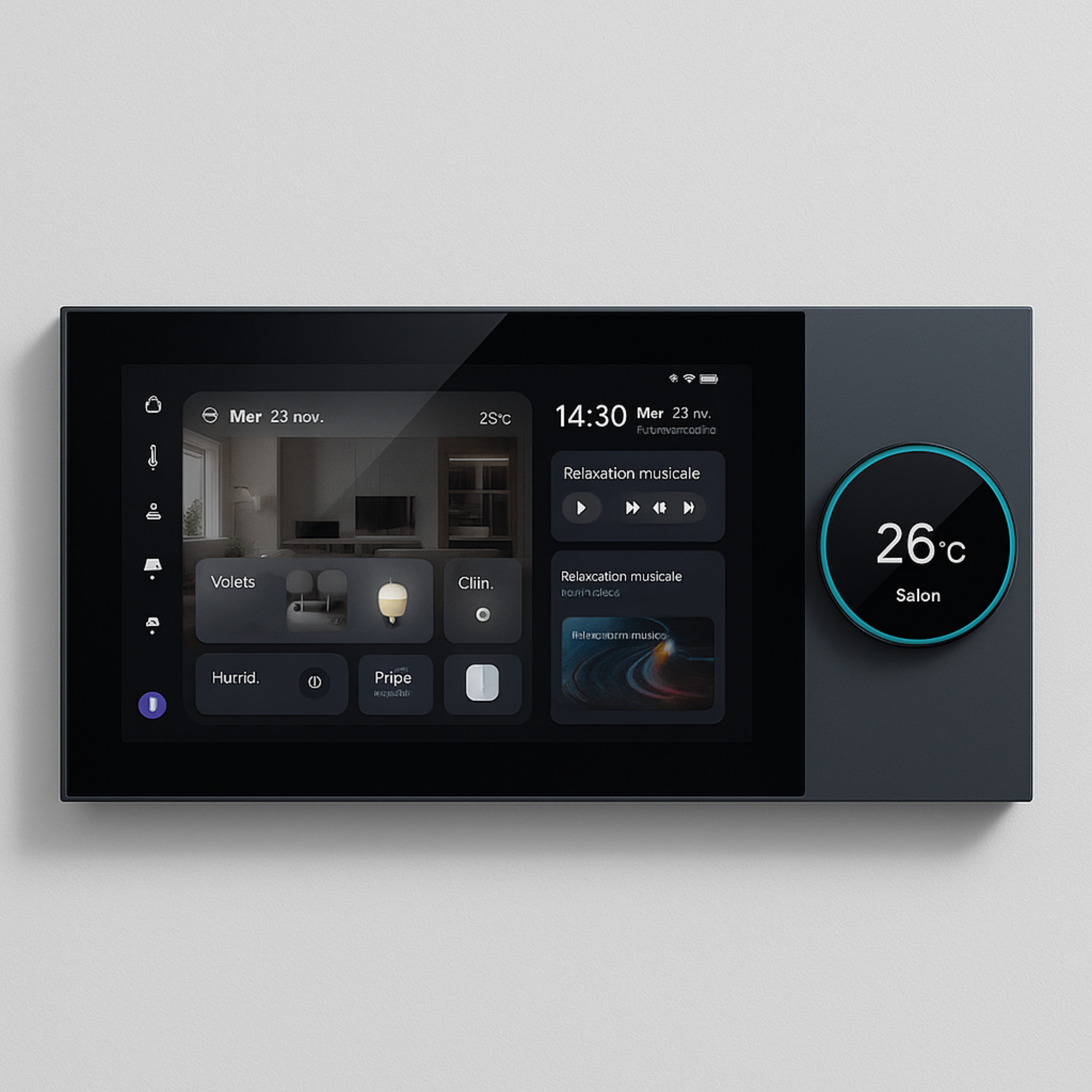 Écran de contrôle tactile mural domotique Zigbee Tuya – Passerelle Centrale Intelligente