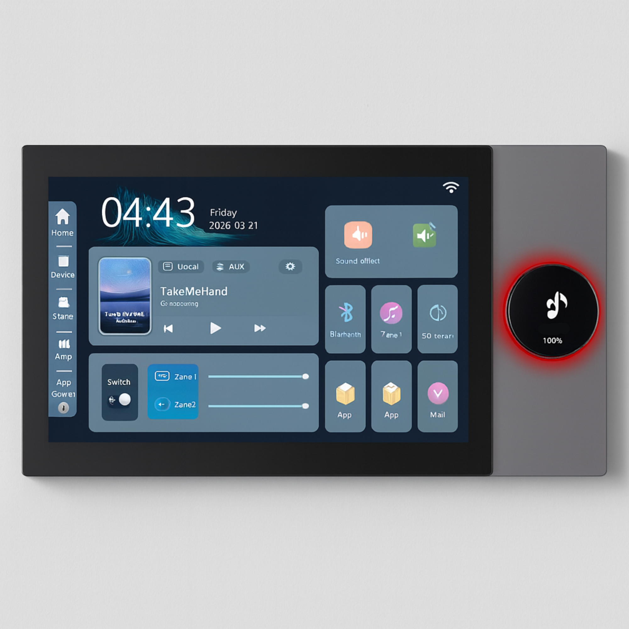 Écran de contrôle tactile mural domotique Zigbee Tuya – Passerelle Centrale Intelligente