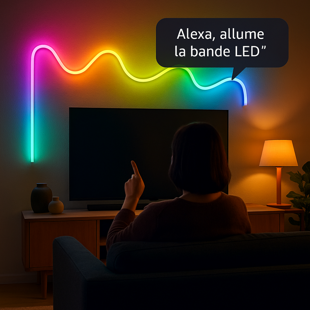 🗣️ Commande vocale intuitive