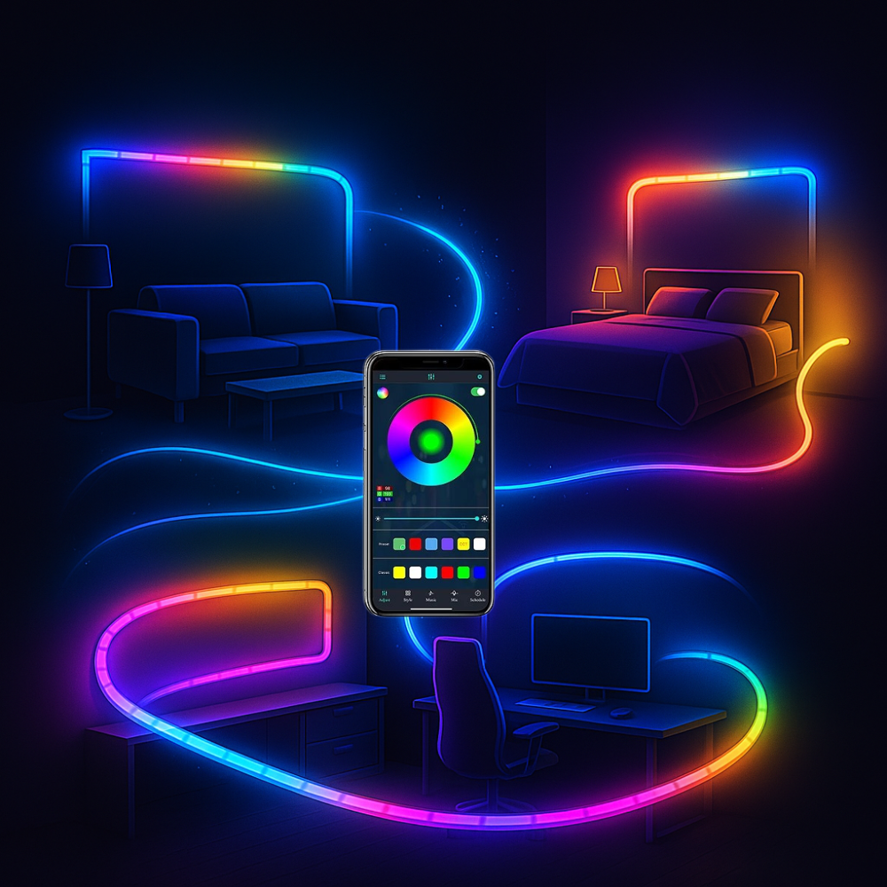 💻 Contrôle total via l’application Tuya Smart Life