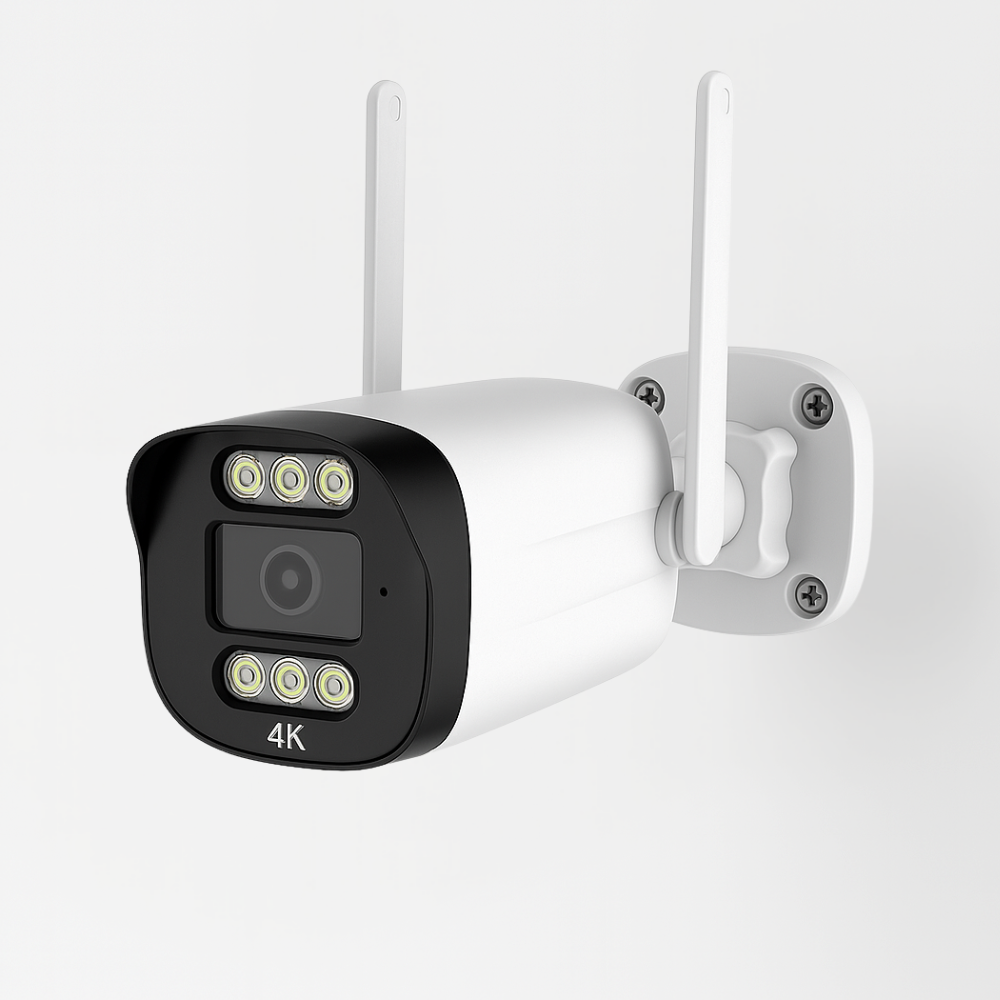 Camera Fixe Caméra de surveillance extérieur fixe 4K Tuya (8MP) – homegard.fr