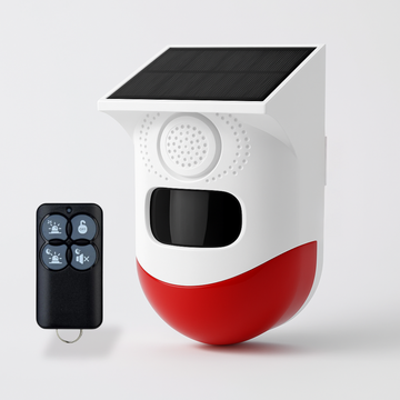 Détecteur de mouvement extérieur solaire PIR WIFI Tuya