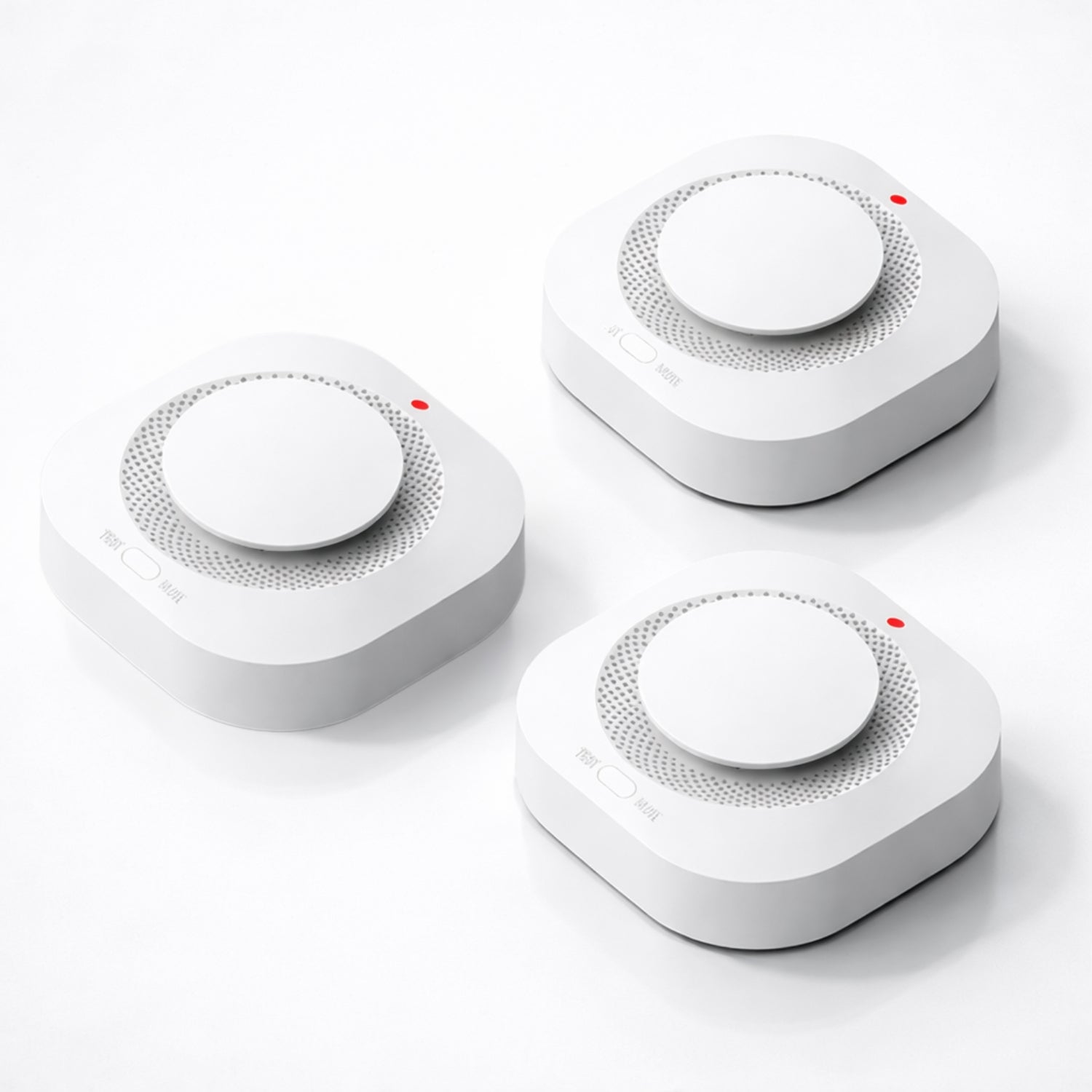 Détecteur de Fumée Sans Fil 433 MHz – Compatible Kit Système d'Alarme Maison