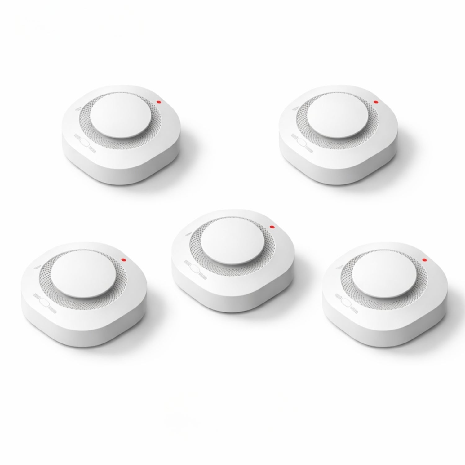 Détecteur de Fumée Sans Fil 433 MHz – Compatible Kit Système d'Alarme Maison